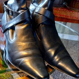 Predictions Black Ankle Boot Size 11